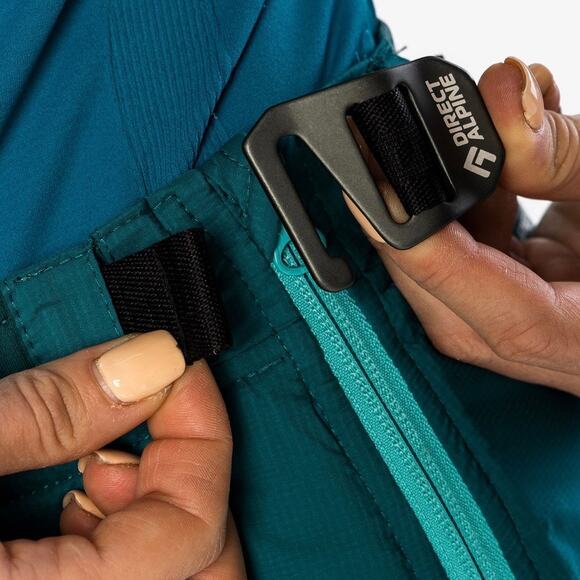 DIRECT ALPINE Betty Quilted Insulated Skirt Navy Blue Small S - Picture 4 of 11